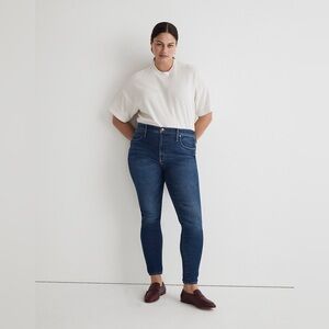 Madewell 10" High-Rise Skinny Jeans in Smithley Wash